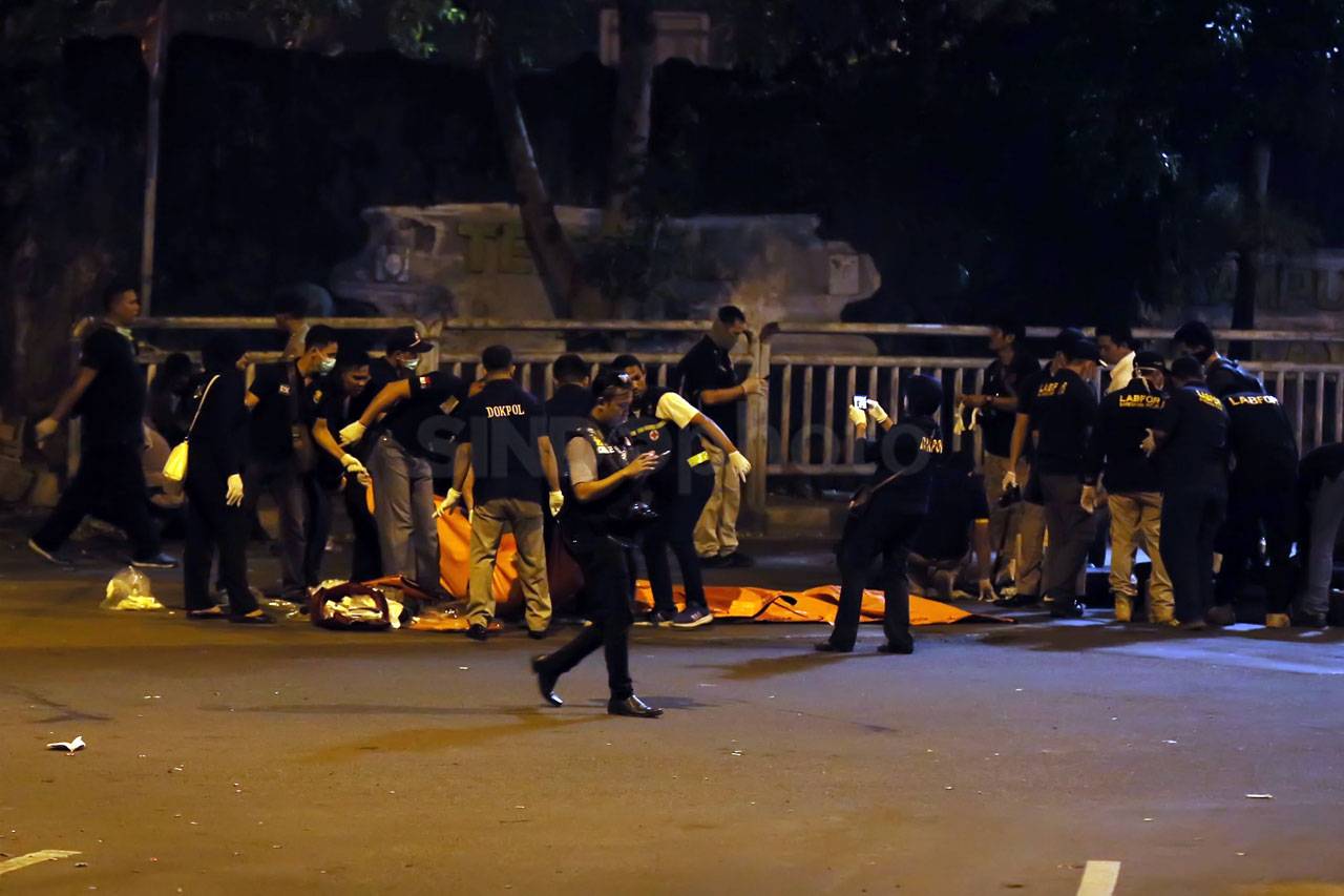 Polisi Lakukan Olah...