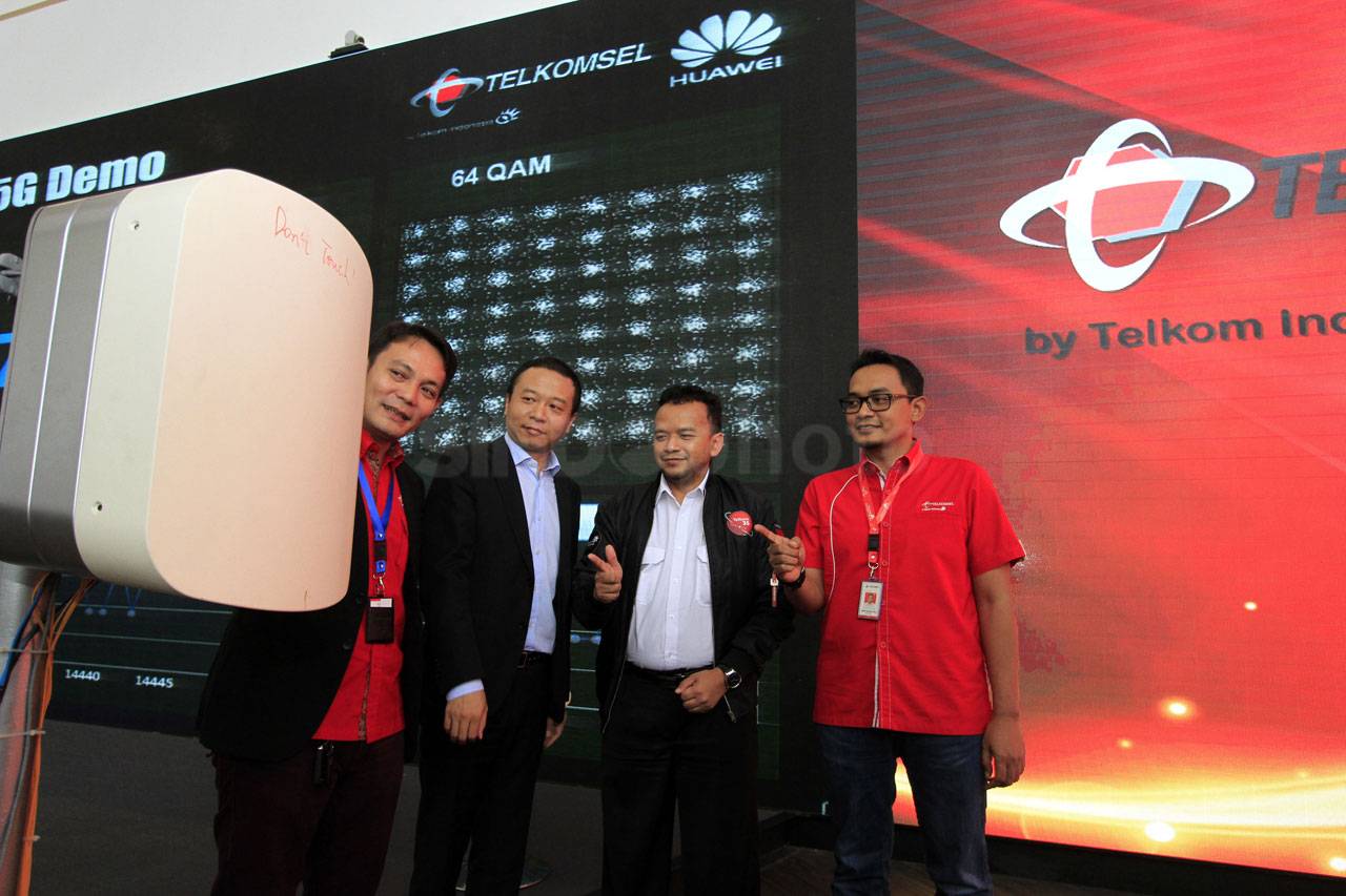 Telkomsel dan Huawei...