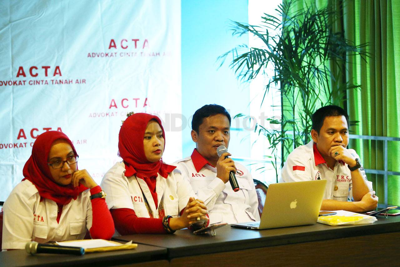 ACTA Dukung Penegakan...