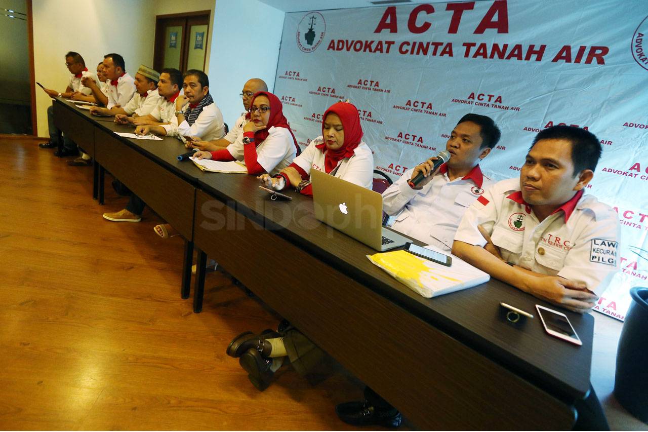 ACTA Dukung Penegakan...