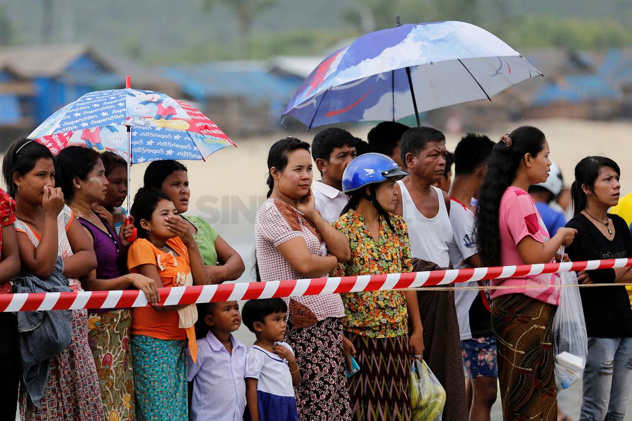 Korban Pesawat Myanmar...
