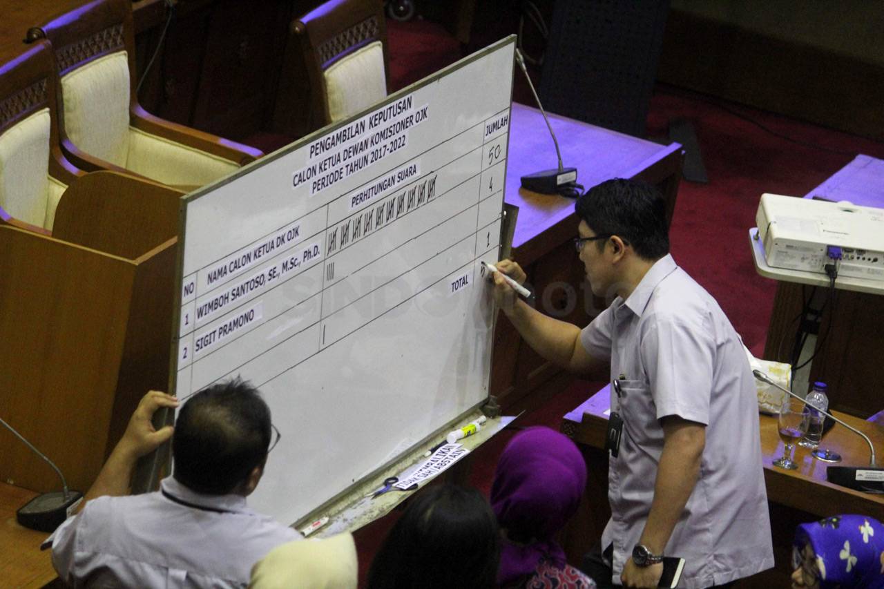 Hasil Voting Komisi...