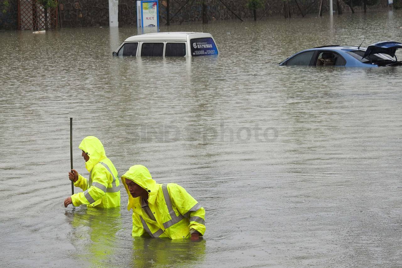 Banjir di China, Ratusan...