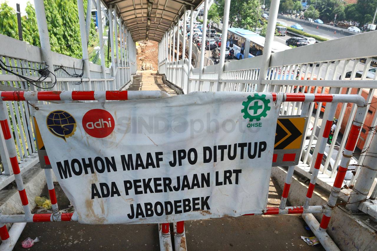 Proyek LRT Jabodebek...