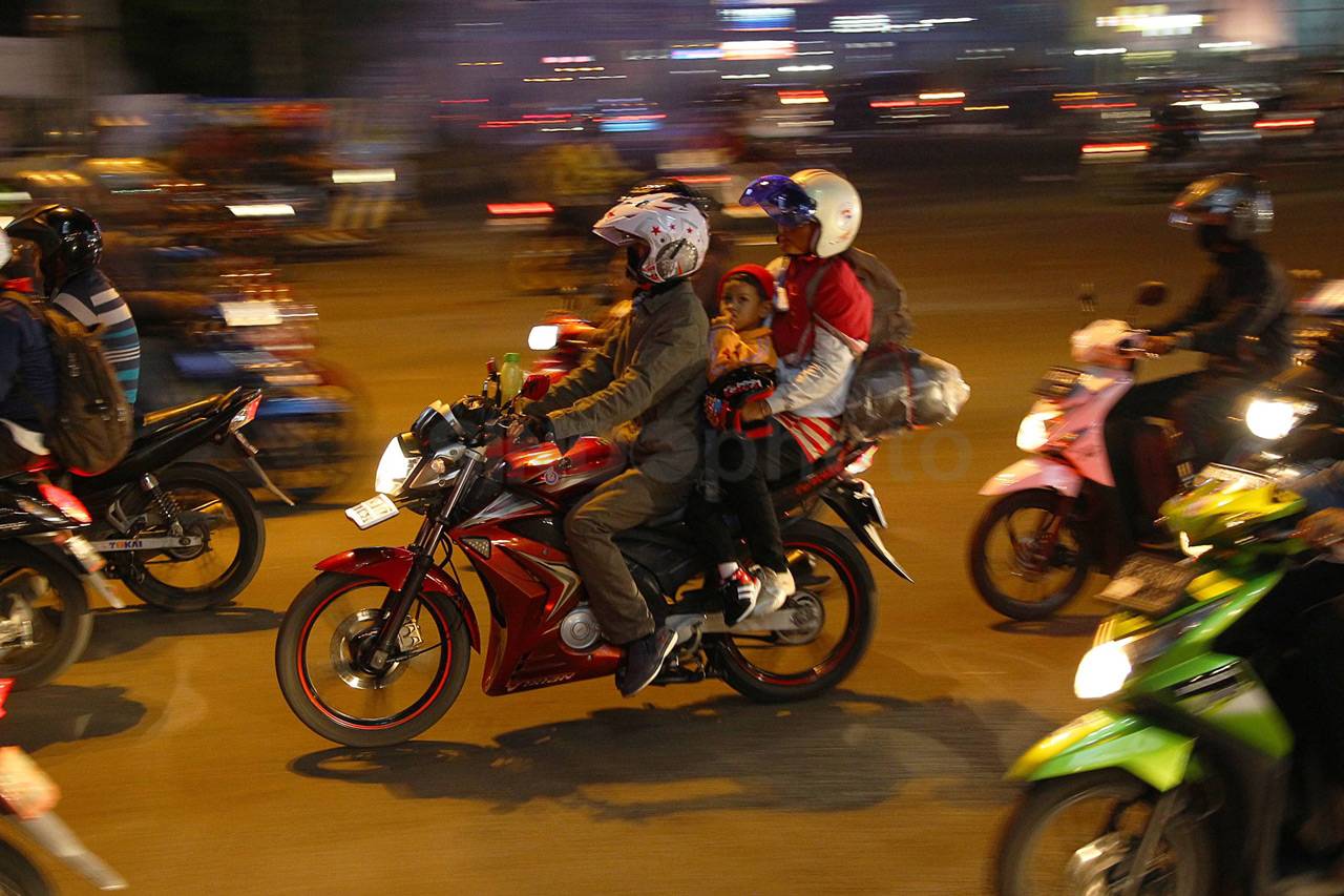 Pemudik Motor Mulai...