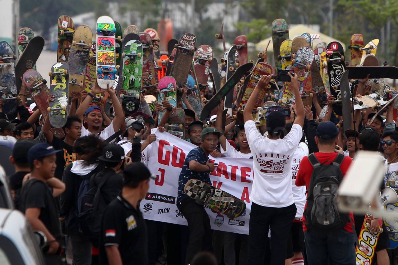 Jakarta Go Skateboarding...