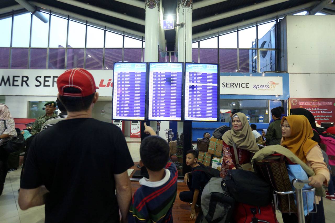 H-3 Lebaran, Jumlah...