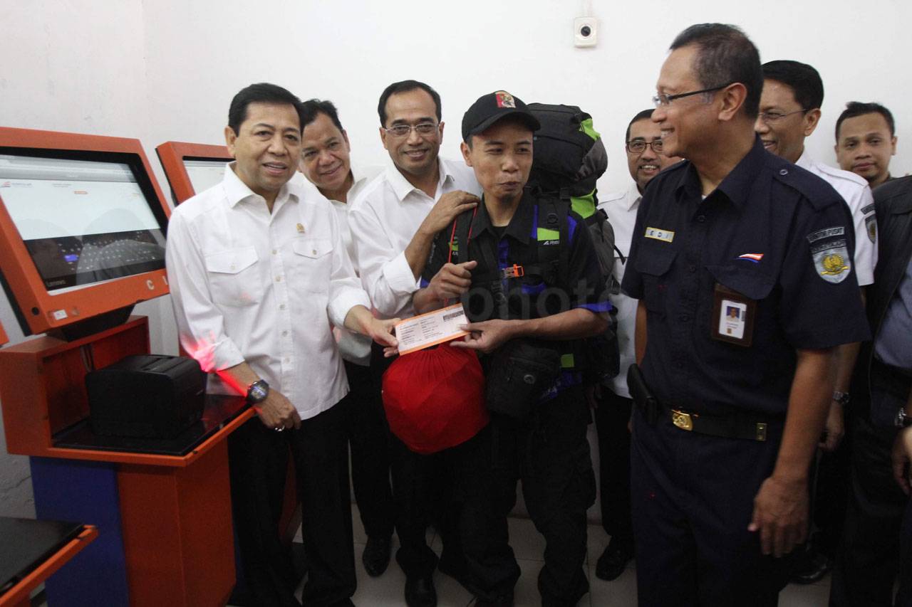 Ketua DPR dan Menhub...