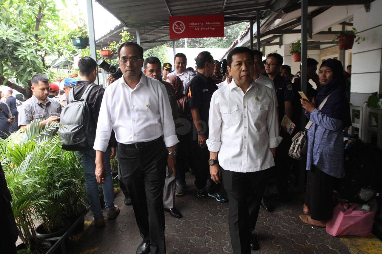 Ketua DPR dan Menhub...