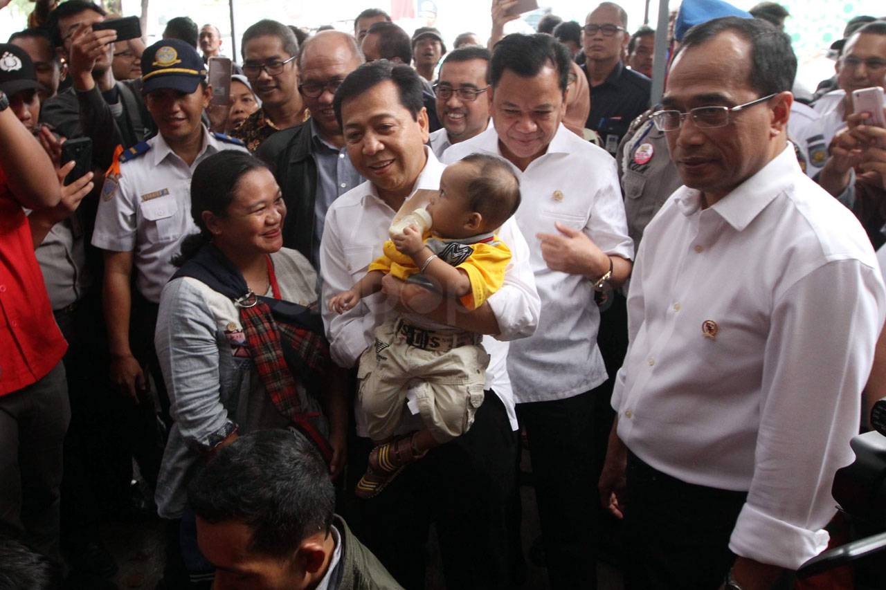 Ketua DPR dan Menhub...