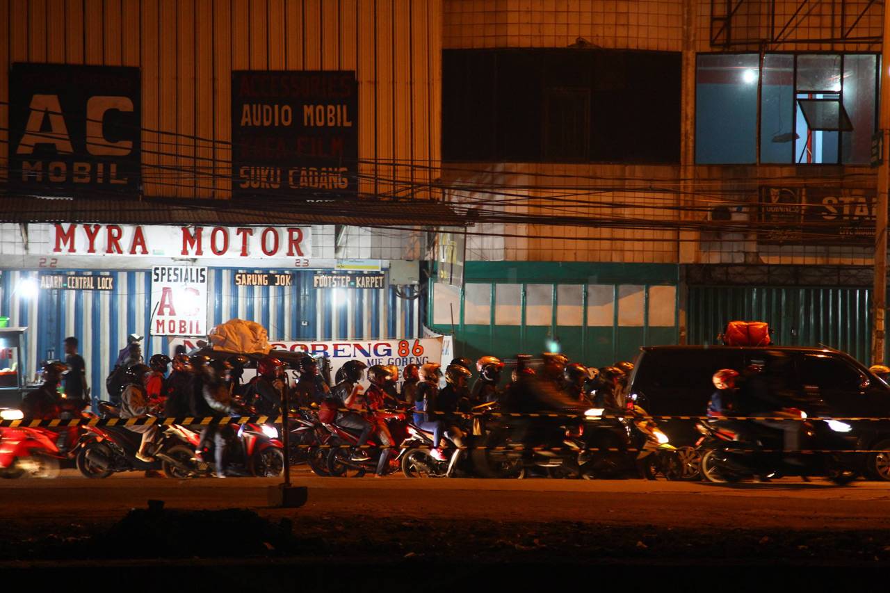 Pemudik Motor Mulai...