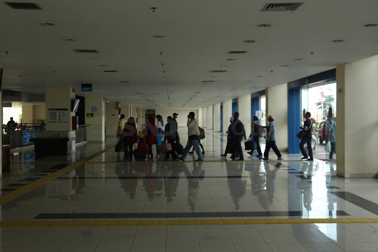 Arus Balik di Terminal...