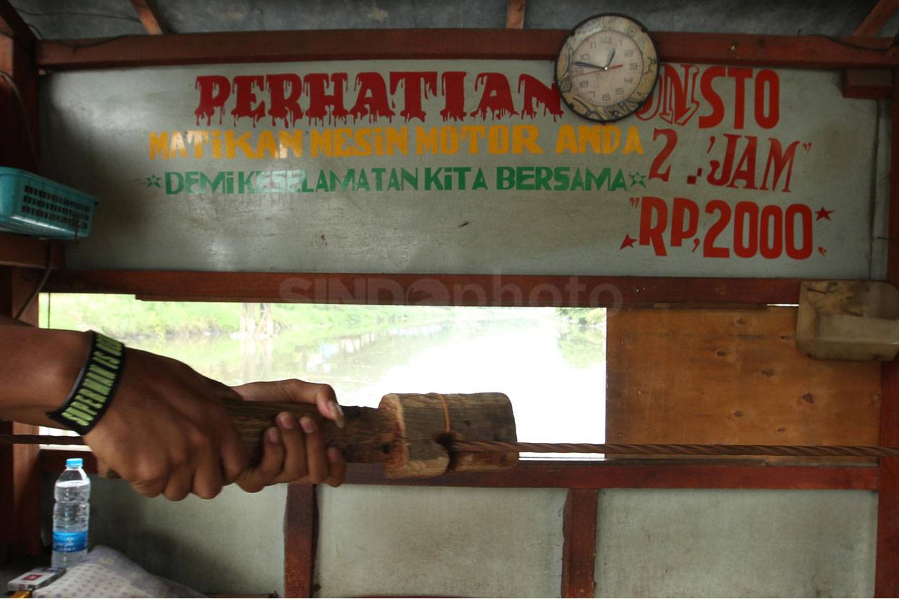 Jasa Perahu Getek yang...
