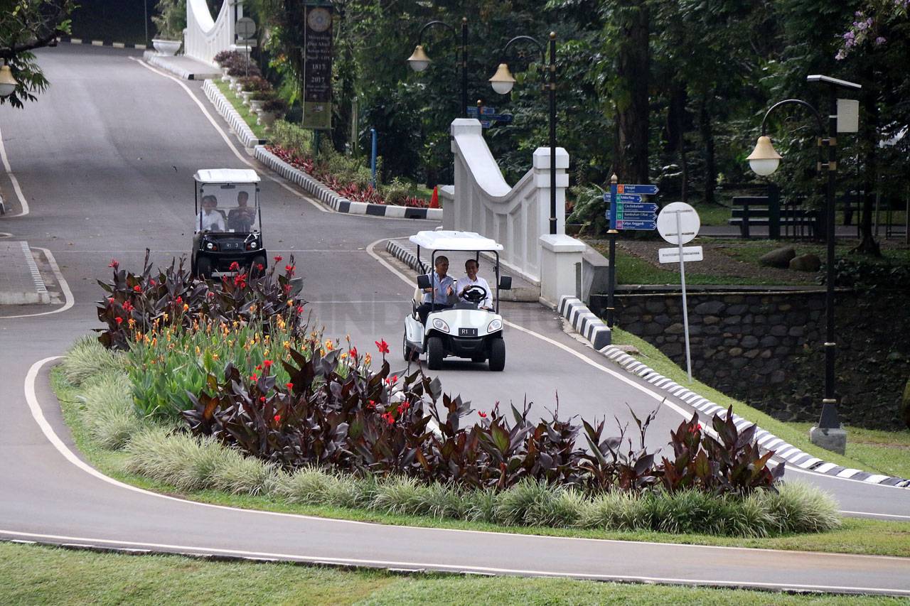 Didampingi Jokowi, Barack...