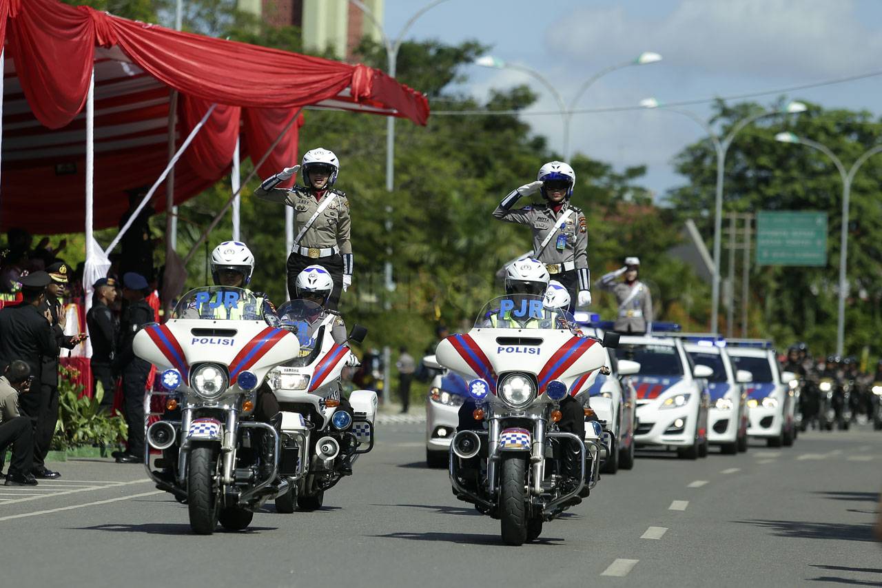 Pasukan Anti Teror Polri...