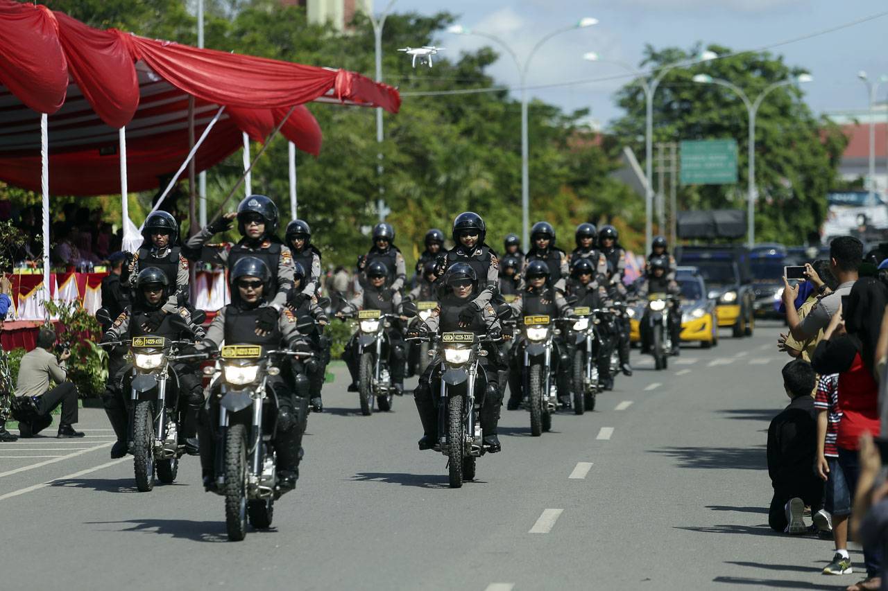 Pasukan Anti Teror Polri...