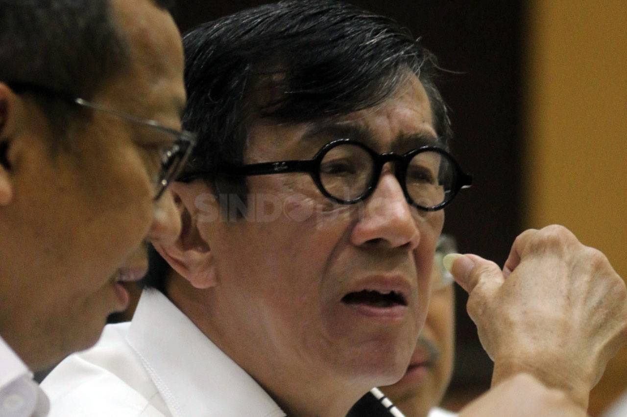 Menkumham Raker dengan...