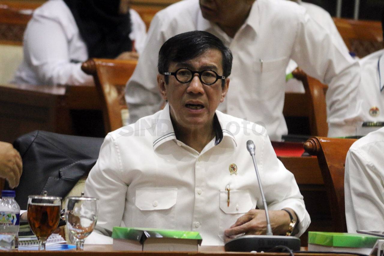 Menkumham Raker dengan...