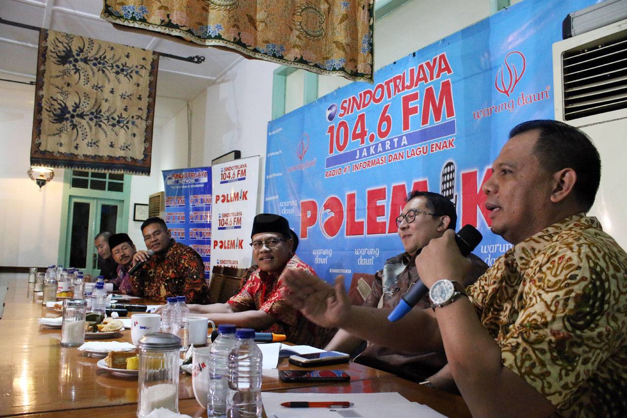 Diskusi Polemik SINDOTrijaya,...