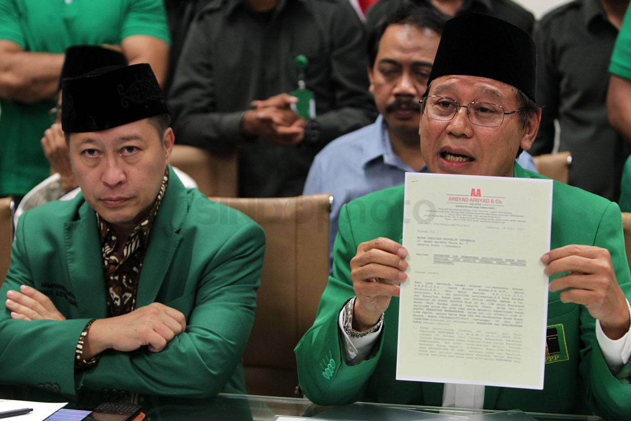Djan Faridz Menangis...