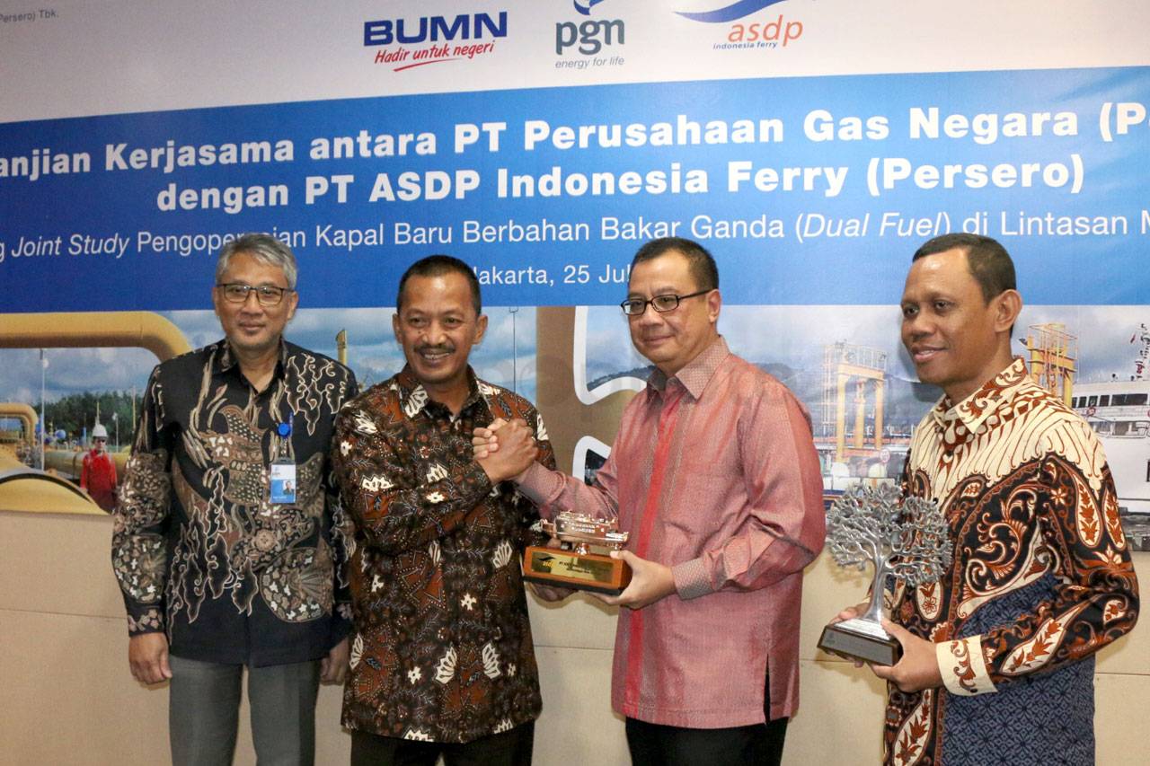 PGN dan ASDP Kembangkan...