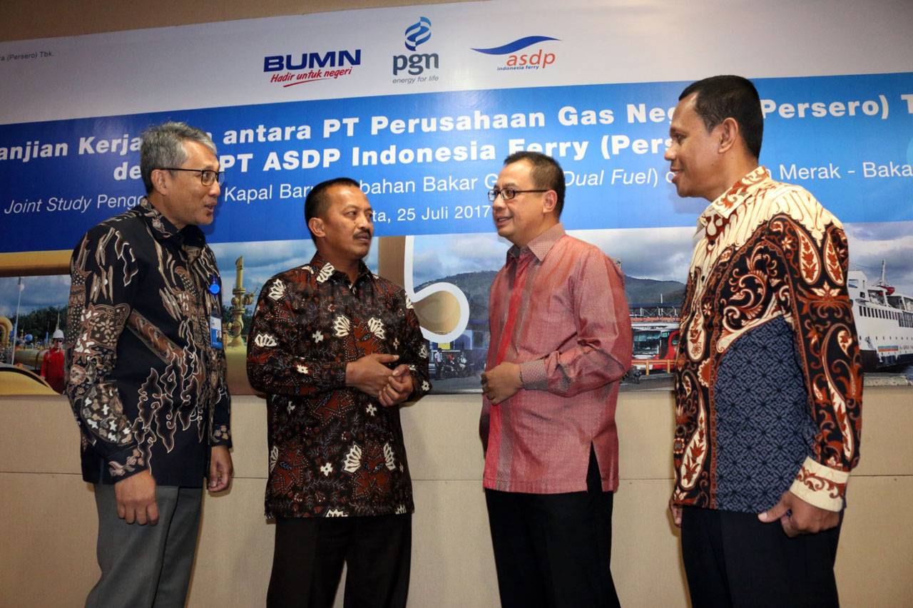 PGN dan ASDP Kembangkan...