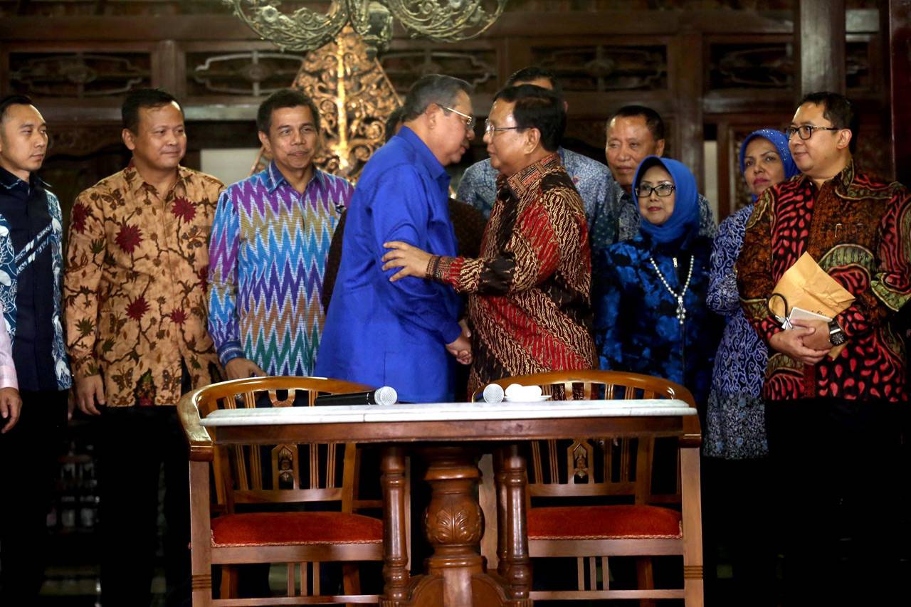 Prabowo Temui SBY di...