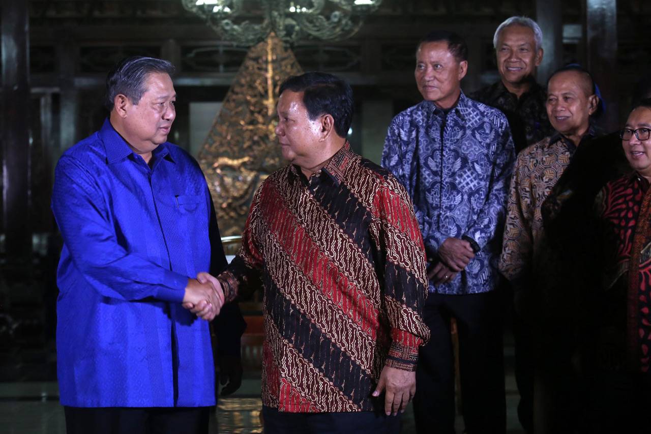 Prabowo Temui SBY di...