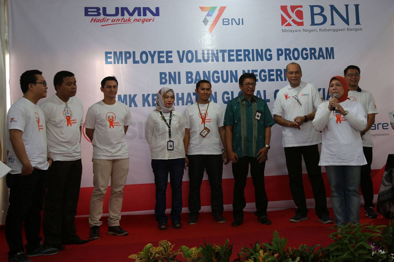 BNI Gelar Employee Volunteering...
