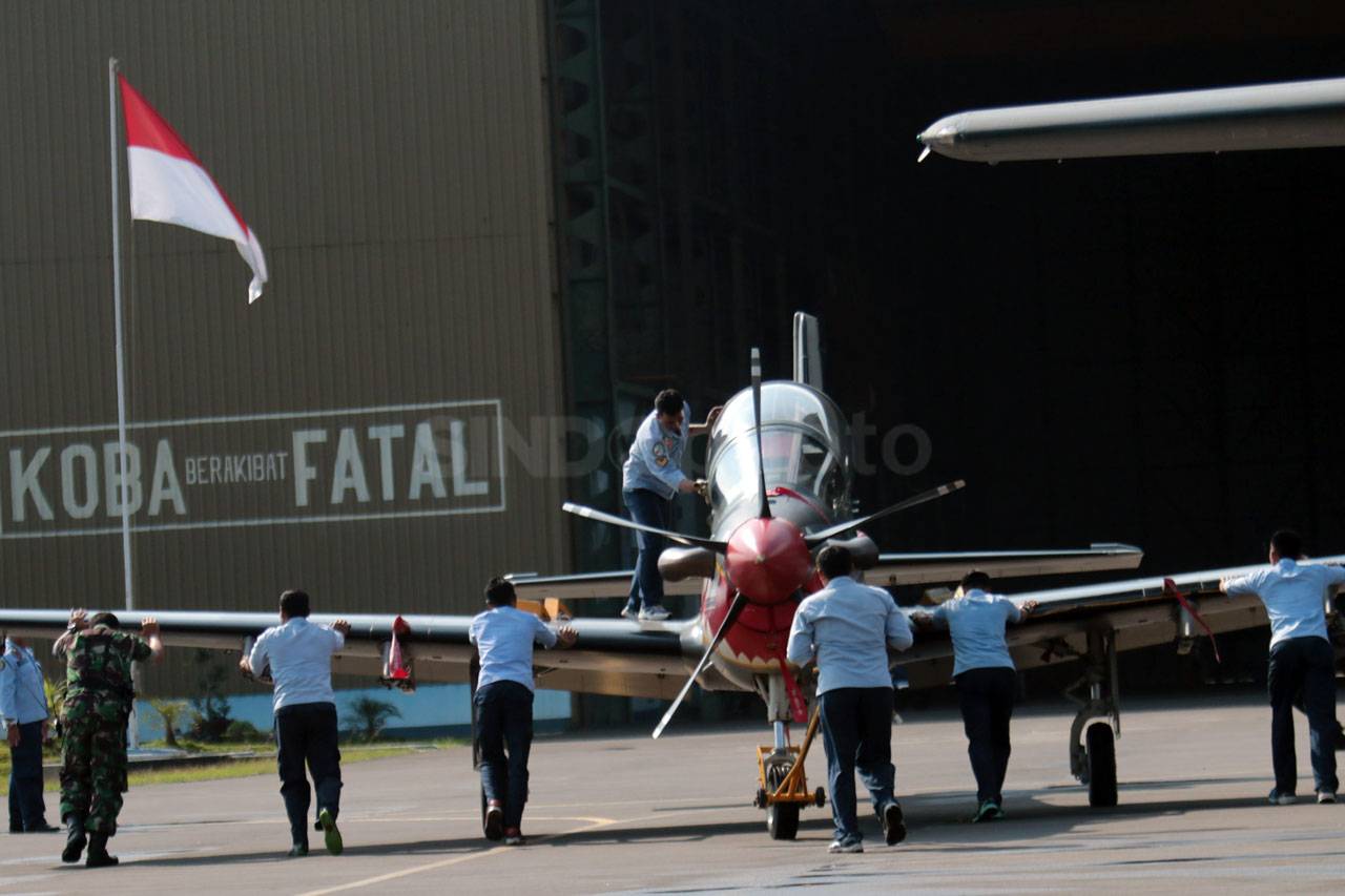 Rayakan HUT Ke-57 Skadron...