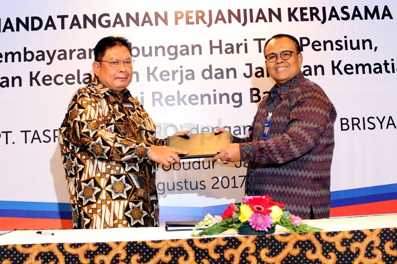 BRI Syariah dan PT Taspen...