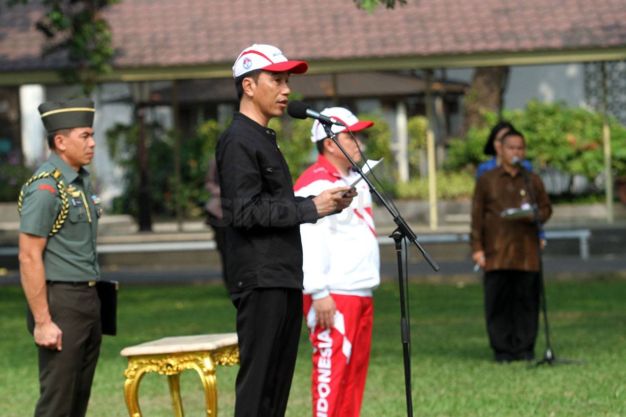 Presiden Jokowi Lepas...