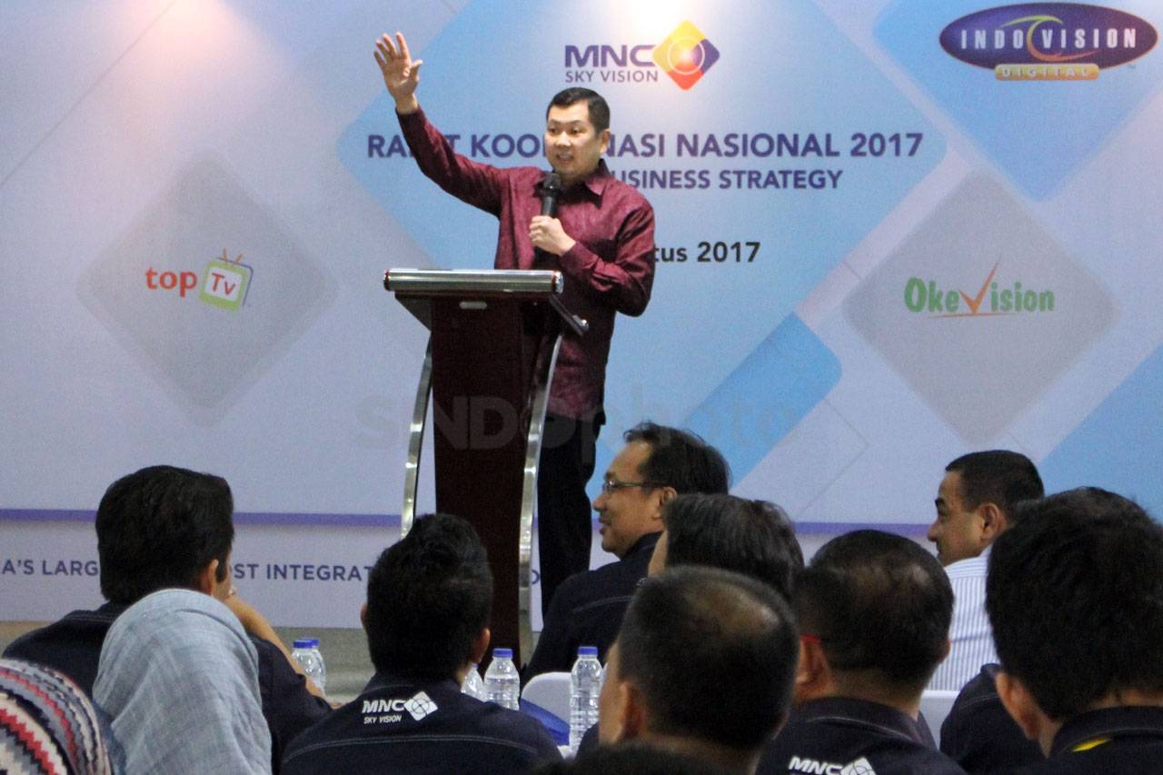 HT Hadiri Rakornas MNC...