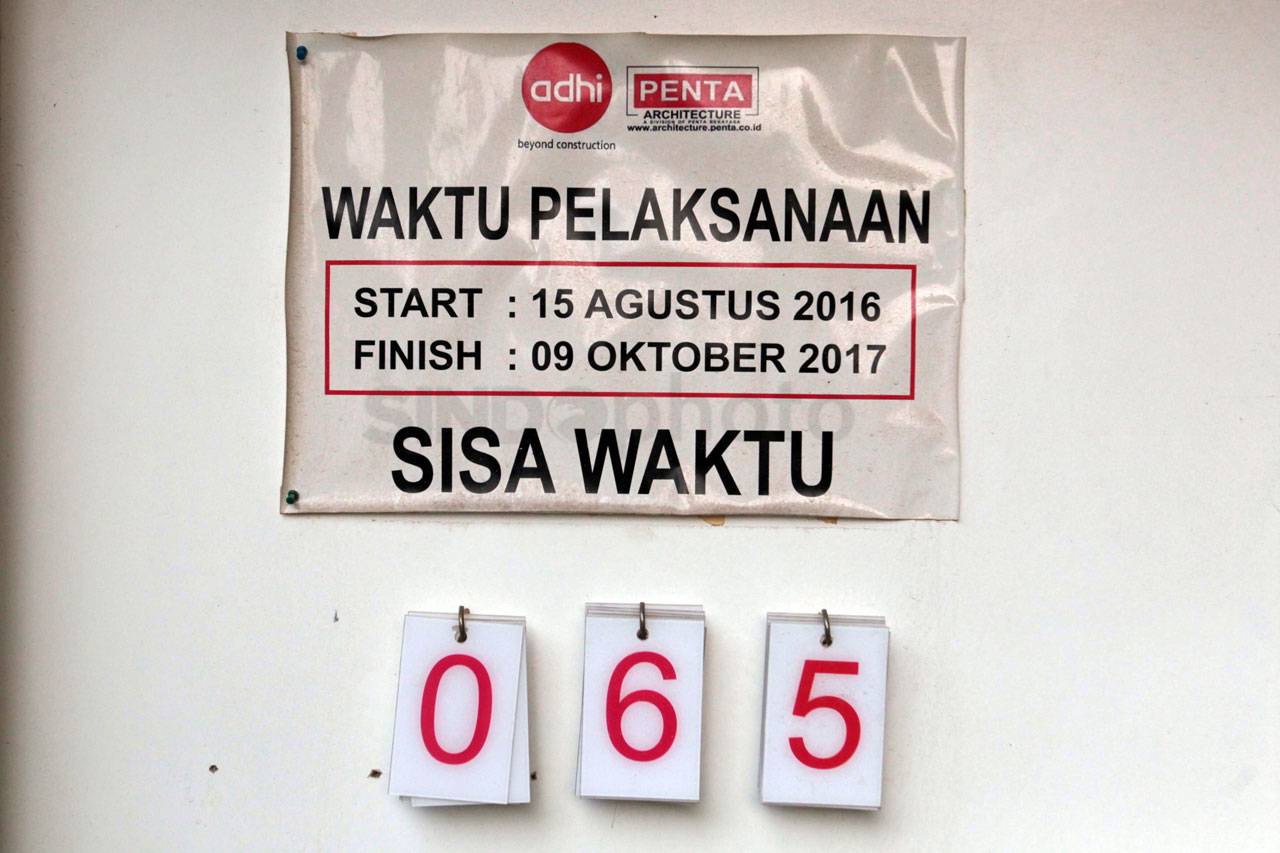Menpora Tinjau Perkembangan...