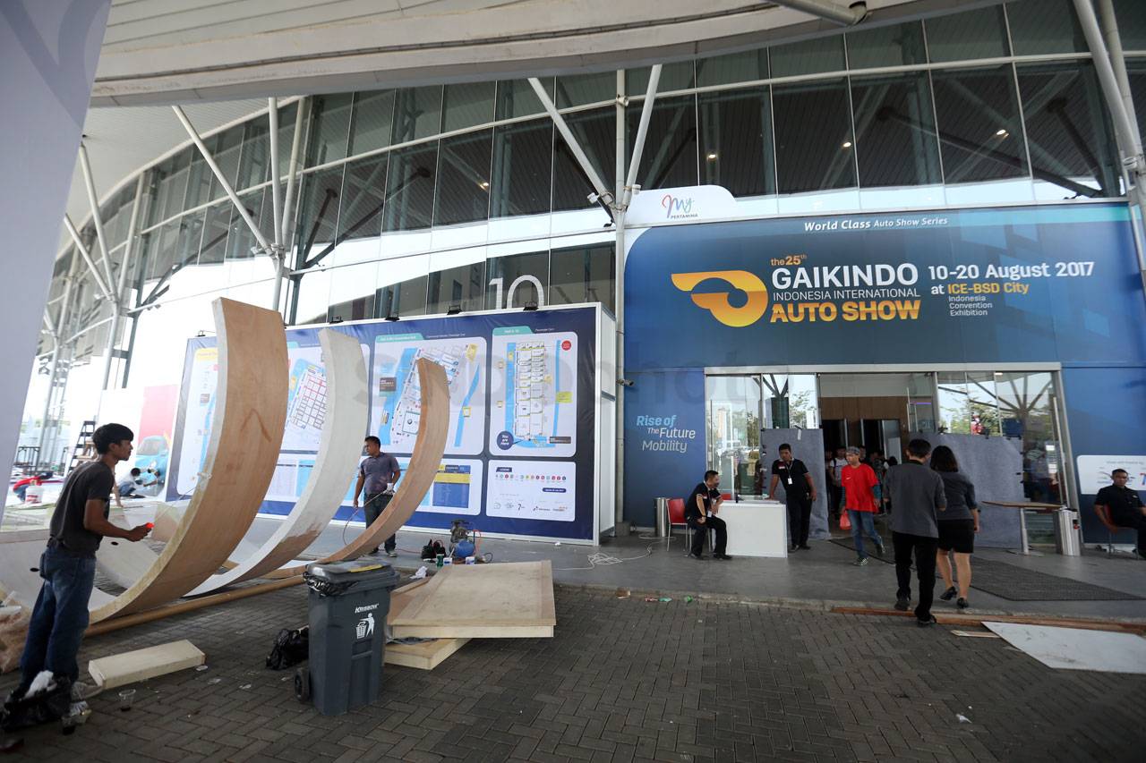 Persiapan Gelaran Gaikindo...