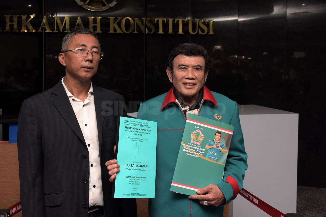 Datangi MK, Partai Idaman...