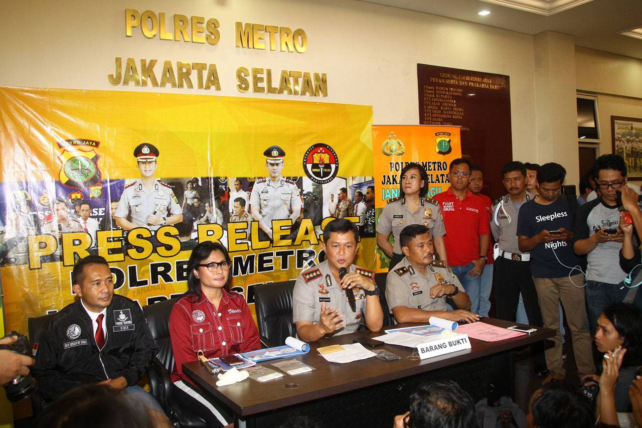 Polres Jaksel Merilis...