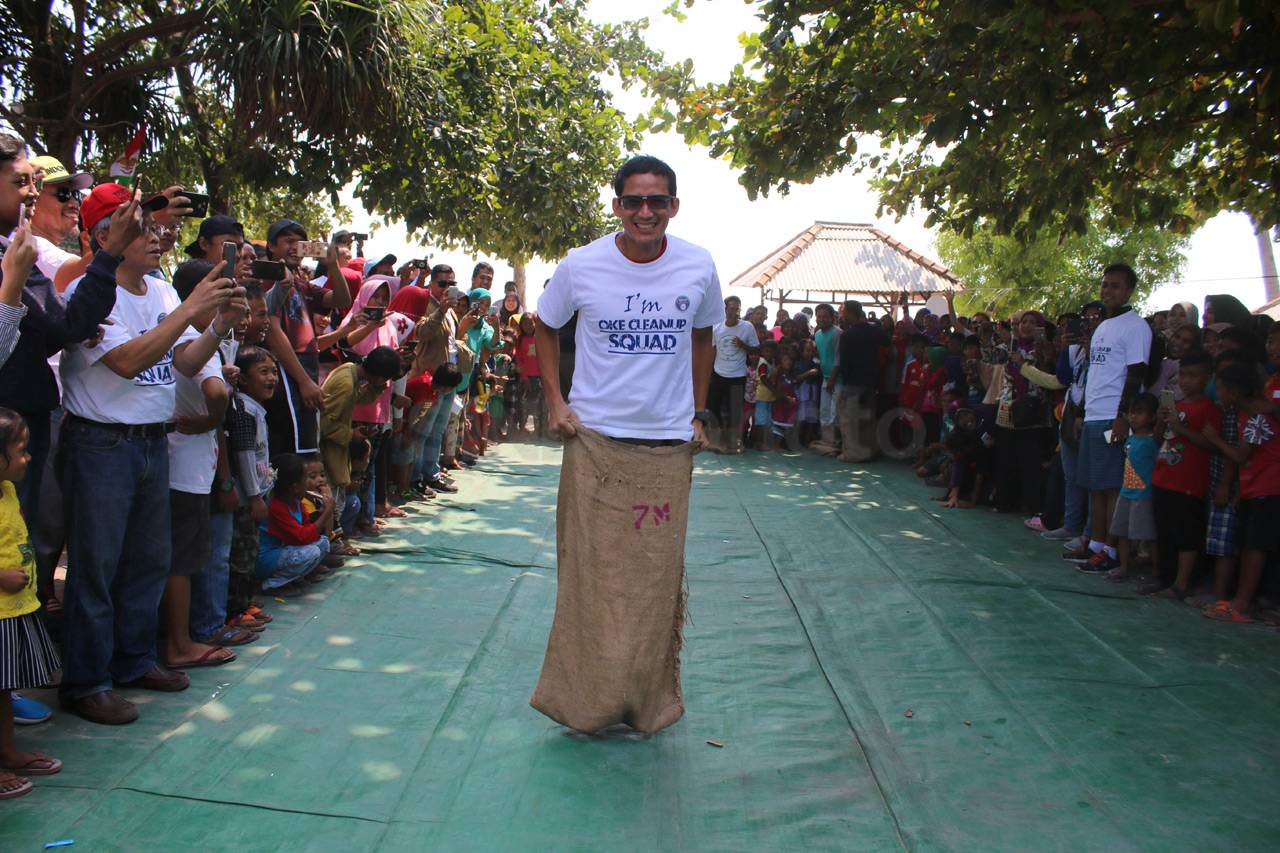 Sandiaga Uno Ikuti Lomba...