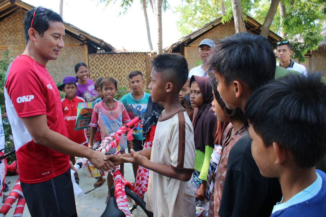 Sandiaga Uno Ikuti Lomba...