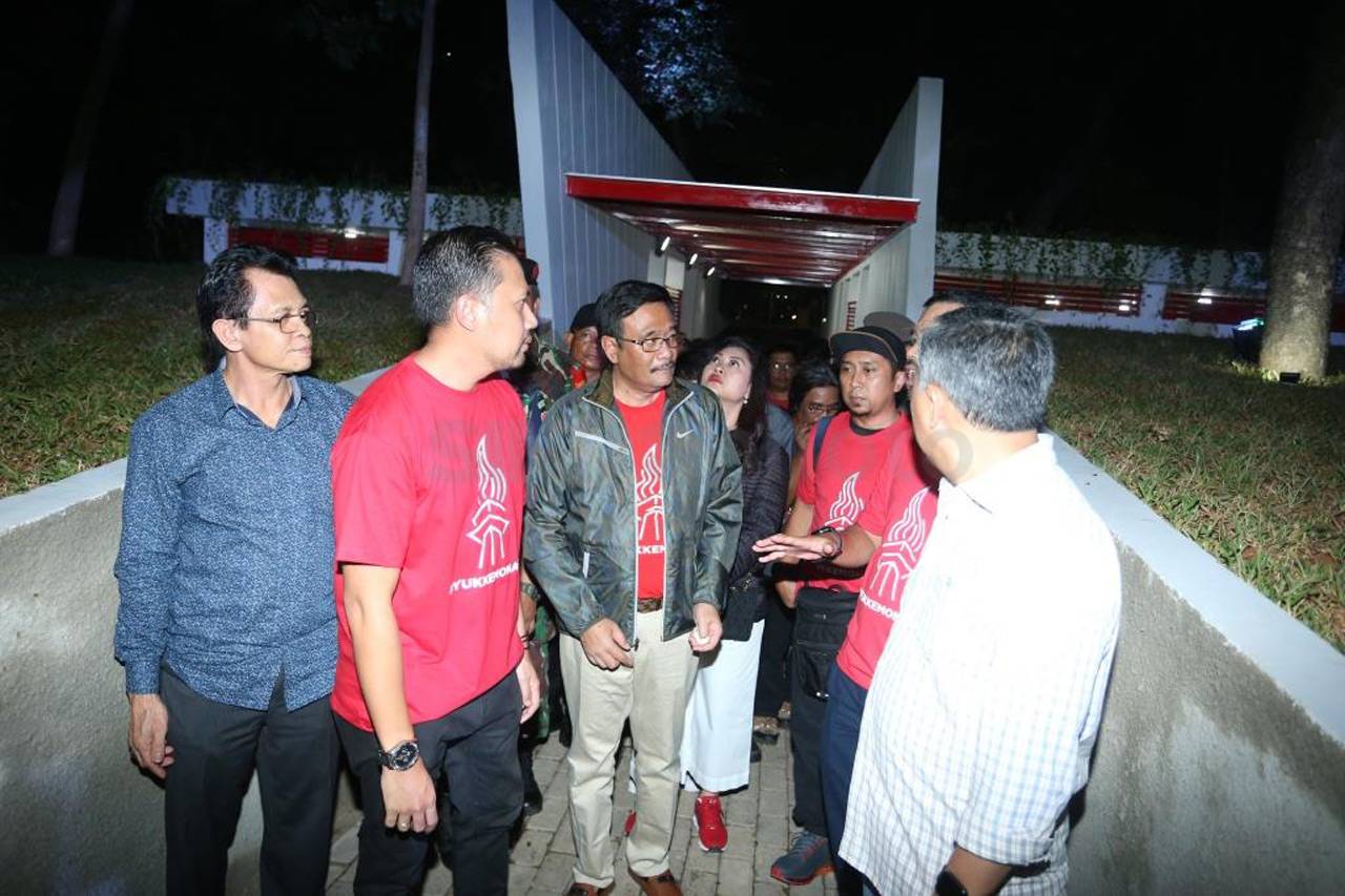 Djarot Tinjau Fasilitas...