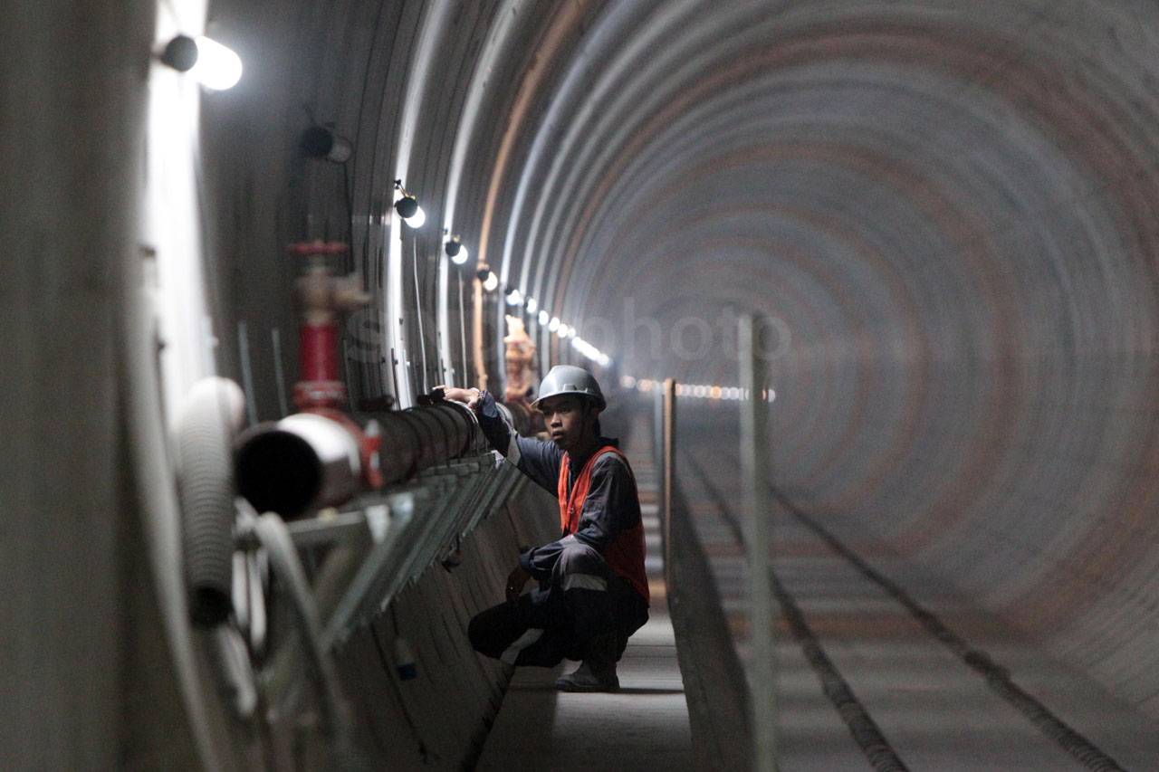 Proyek MRT Tahap I Capai...