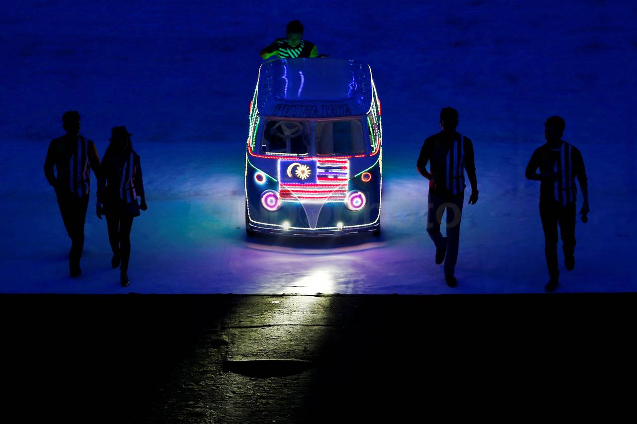 Pembukaan Sea Games...