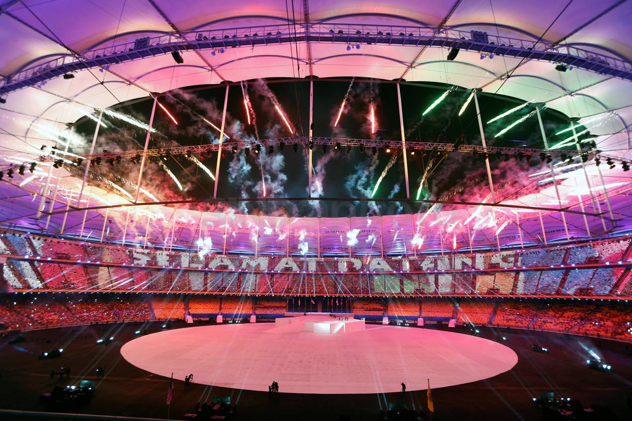 Pembukaan Sea Games...