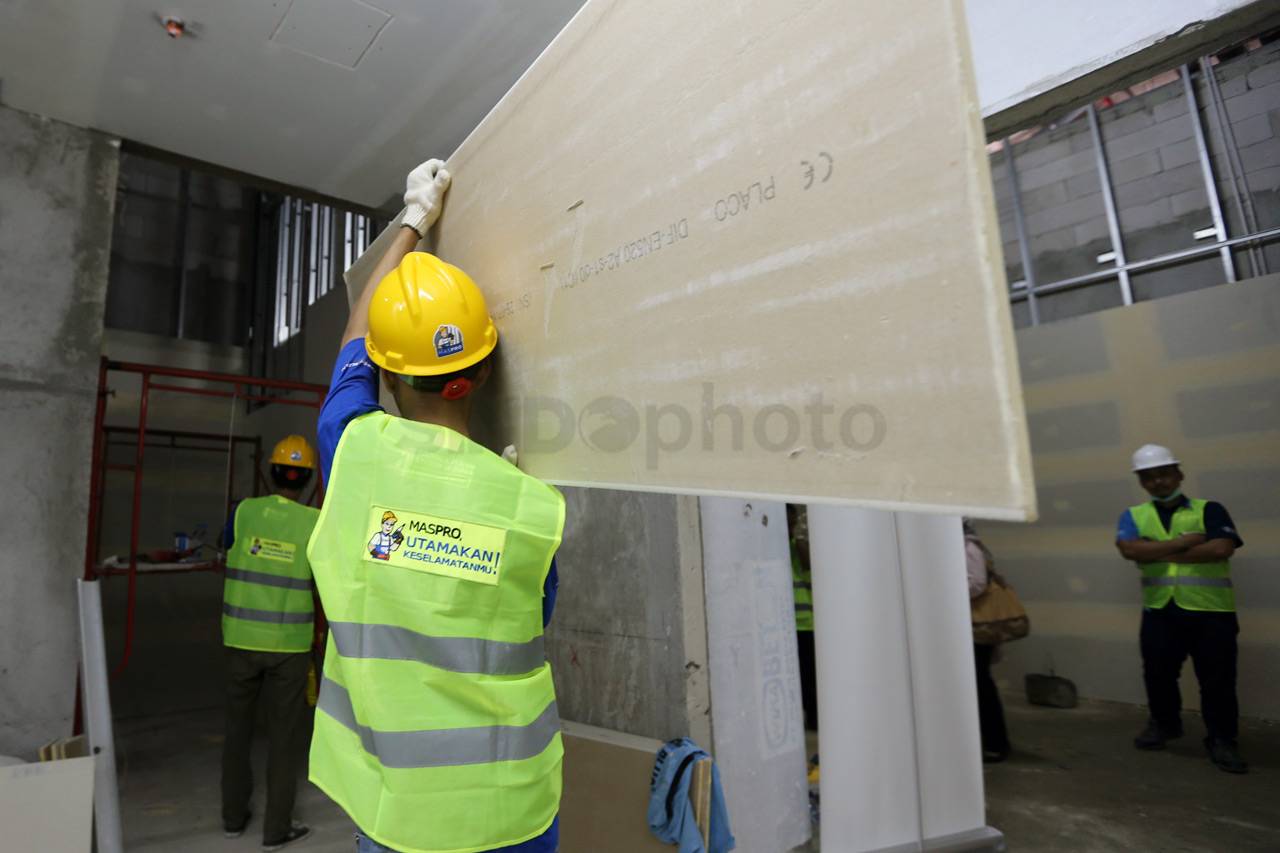 Papan Gypsum Anti Radiasi