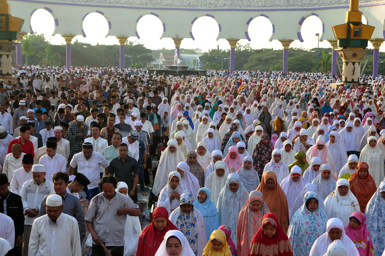 Salat Idul Adha di Masjid...