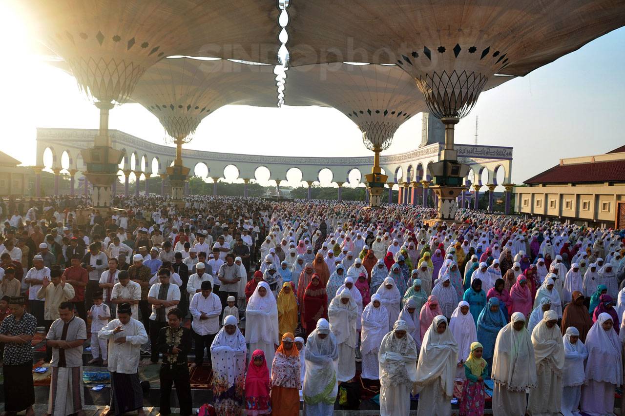 Salat Idul Adha di Masjid...