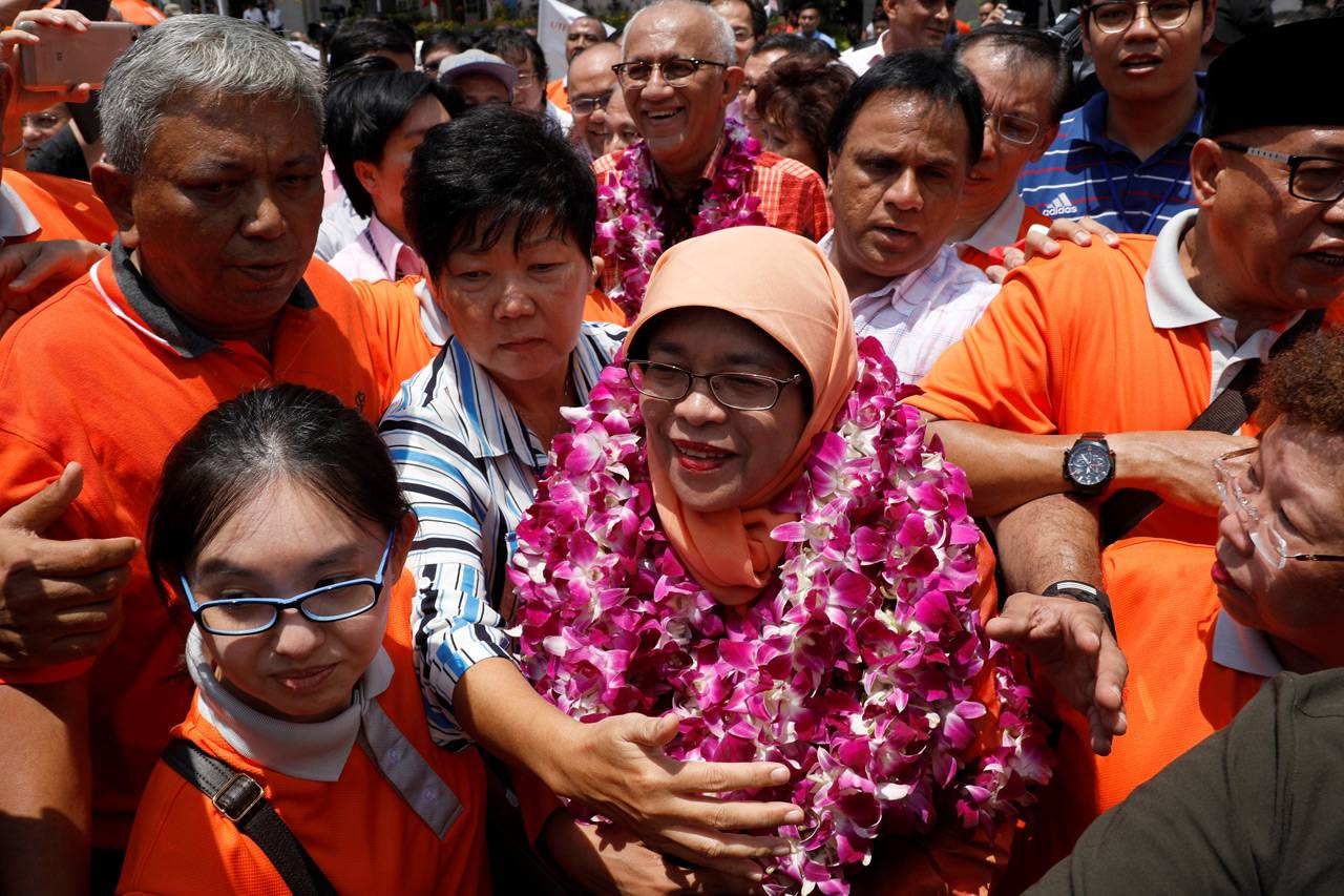 Halimah Resmi Jadi Presiden...
