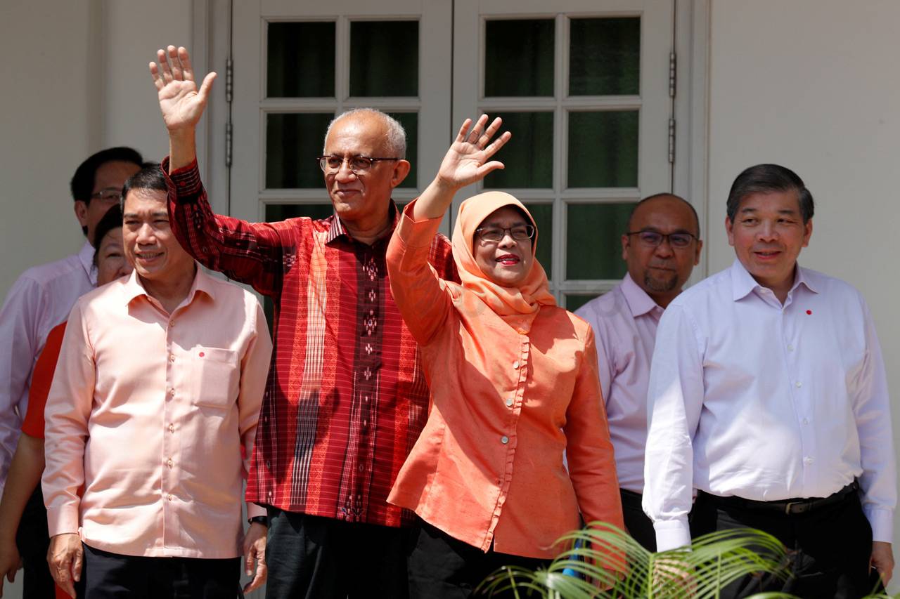 Halimah Resmi Jadi Presiden...
