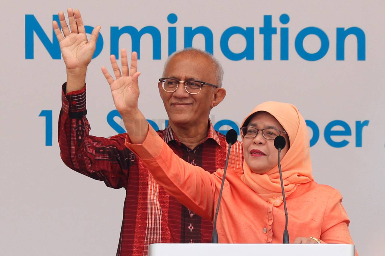 Halimah Resmi Jadi Presiden...