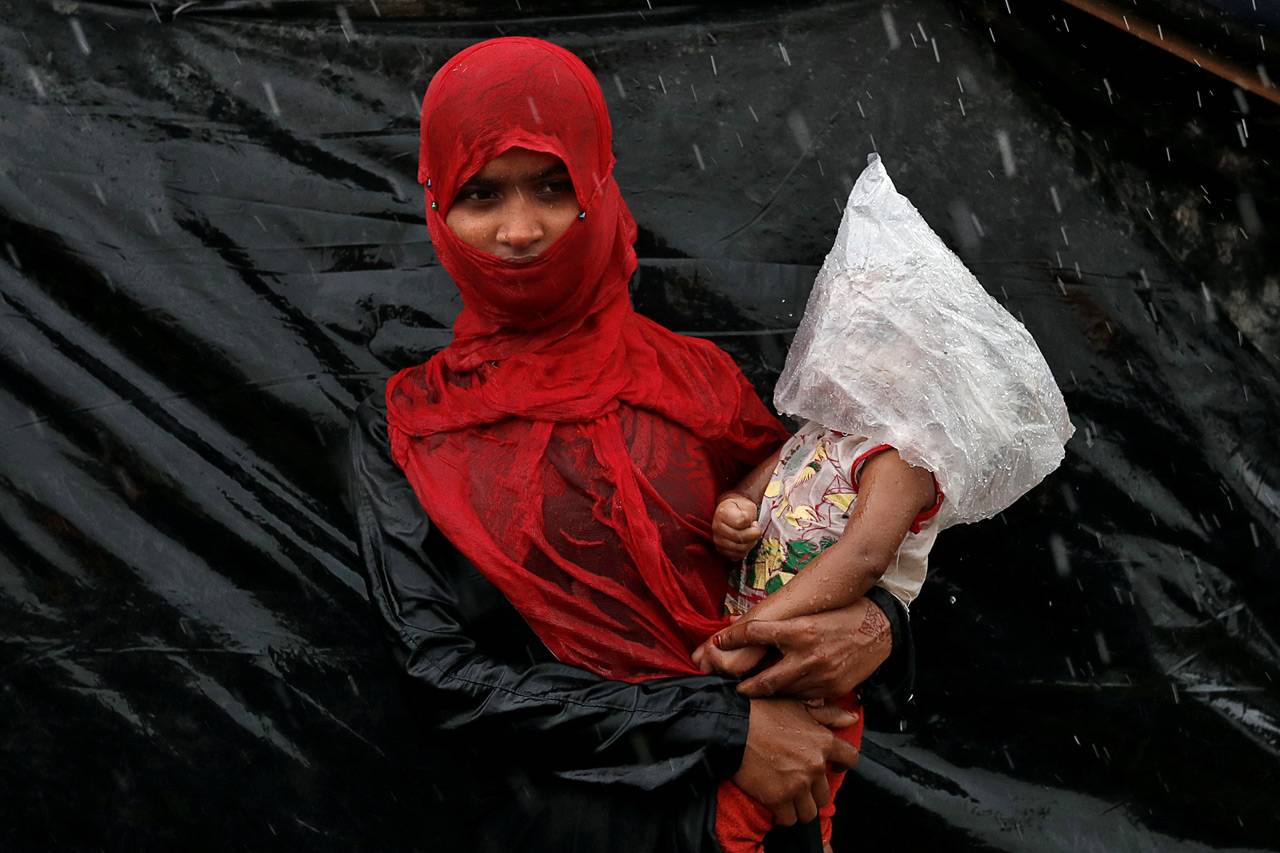 Kondisi Pengungsi Anak-anak...